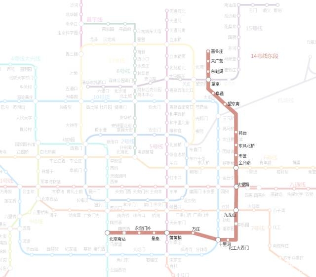 北京地铁最全出行宝典 坐地铁有这条信息就够了[墙根网]